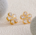 Georgina Daisy Earrings view 4
