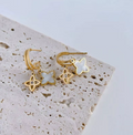 Luxury Clover Earrings view 4