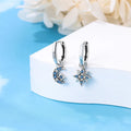 The Sun & Moon Earrings / 925 Sterling Silver view 2