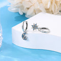 The Sun & Moon Earrings / 925 Sterling Silver view 3