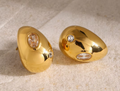 Willow Waterdrop Stud Earrings view 4