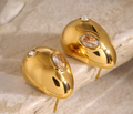 Willow Waterdrop Stud Earrings view 6