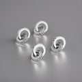 Birkley Roman Earrings / Titanium Steel view 4