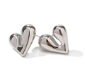 Maribel Heart Earrings / Stainless Steel view 4