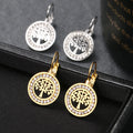 The Tree of Life Earrings / Stainless Steel view 1