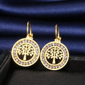 The Tree of Life Earrings / Stainless Steel view 3