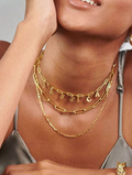 Donatella Personalised Paperclip Necklace view 2