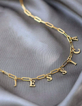 Donatella Personalised Paperclip Necklace view 6