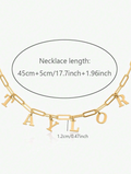 Donatella Personalised Paperclip Necklace view 7