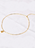 Leslie Personalised Padlock Necklace view 4