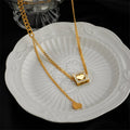 Gabriella Box Pendants / Stainless Steel view 13