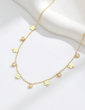 Alicia Clover & Zircon Necklace view 4