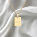 Annie "More Self Love" Necklace / 18K Gold Plated view 2