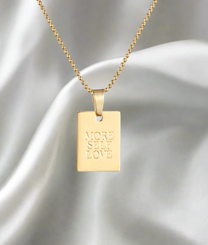 Annie "More Self Love" Necklace / 18K Gold Plated - Nina Kane Jewellery