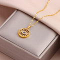 Biba Evil Eye Necklace / Stainless Steel view 4