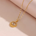 Biba Evil Eye Necklace / Stainless Steel view 1