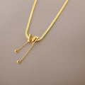 Carina Vintage Butterfly Necklace / Stainless Steel view 7