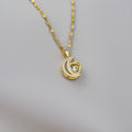 Collette Moon Heart Pendant / Stainless Steel view 6
