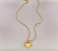 Grace Spinning Heart Necklace / 18K Gold Plated view 5