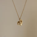 Jocelyn Golden 3D Lion Necklace / Titanium Steel view 1