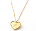 "Love You More" Heart Necklace view 1