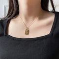 Morgan Heart Sky Pendant / 18K Gold Plated view 4