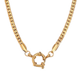 The Curb Chain Charm Necklace view 1