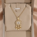 The Dreamcatcher Necklace / 18K Gold Plated view 2