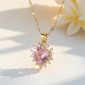 The Gloria Heart Necklace view 3
