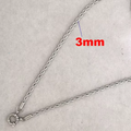 The Silver Twist Charm Necklace view 3