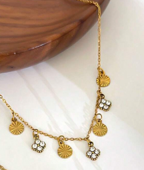 The Valencia Necklace / 18K Gold Plated - Nina Kane Jewellery