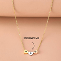 Yvie Personalised Heart Necklace view 2