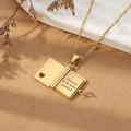 Jennie Personalised Story Book Necklace view 4