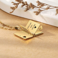 Jennie Personalised Story Book Necklace view 5