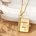 Jennie Personalised Story Book Necklace view 3