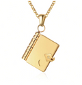 Jennie Personalised Story Book Necklace view 1