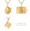 Jennie Personalised Story Book Necklace view 6