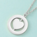 Ellie Rotating Heart Personalised Necklaces view 4