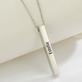 Morweena Personalised Bar Necklace view 6