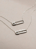 Personalised Safety Pin Name Necklace view 10