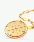 Rachel Personalised Compass Necklace view 3