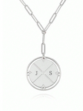 Rachel Personalised Compass Necklace view 7