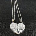 2 Piece Best Friends Necklace / Stainless Steel view 6