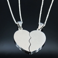 2 Piece Best Friends Necklace / Stainless Steel view 7
