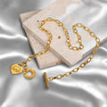 Above All Else Chain Necklaces / 18K Gold Plated view 6