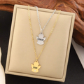 Amira Personalised Angel Necklaces view 3