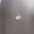 Astra Spinning Clover Necklace / Stainless Steel view 10