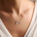 Belle Double Name Personalised Necklace view 6