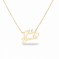 Belle Double Name Personalised Necklace view 1