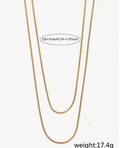 Chloe Extra Long Rope Chain / 18K Gold Plated view 7